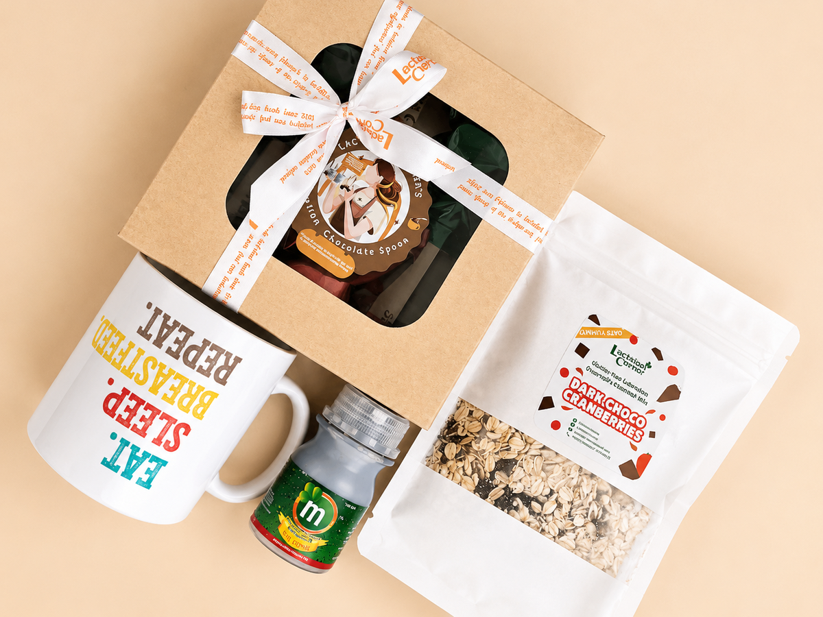 Breastfeeding Gift Set B (Lactation Overnight Oatmeal Bundle)