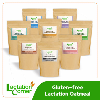 Lactation Corner Gluten-Free Lactation Instant Oatmeal - 7 flavor varieties